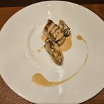 オステリア プロフーモ - 真鯛のフリットゥーラ 牡蠣のクリームソース