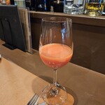 オステリア プロフーモ - ブラッドオレンジジュース
      