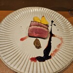 オステリア プロフーモ - マガレカナールのア・ロースト バルサミコソース