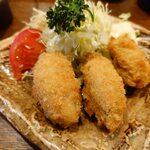 釜めし菜時記 さき亭 - カキフライ210円×3