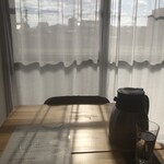 みんなの家庭科室 - まわりは高い建物もないので、こんなに陽が入る　　　　今日は昼間も暖かい日でした