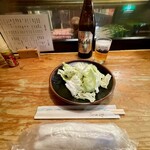 和楽互尊 - 突き出しのキャベツ　無くなったら補充してくれる！