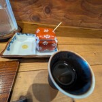 Ramen FeeL - つけ麺用の柑橘系のジェルは四国の何処かから来たもの。