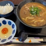 讃岐うどん つる凜 - カレー大、卵掛け950円！