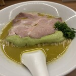 左とう - 青唐辛子牡蠣蕎麦 1,200円