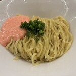 左とう - 明太子の和え玉 400円