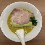 左とう - 青唐辛子牡蠣蕎麦 1,200円
