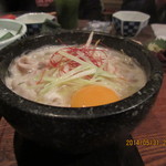 地鶏串焼Take Gu shi -  隠れメニューのラーメン