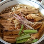 福寿庵 - 炙り穴子そば