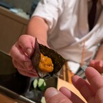 鮨割烹 流 - ウニ