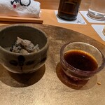 鮨割烹 流 - 二品目     牡蠣の炊き込みごはん