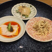 中国菜エスサワダ - 前菜３種
