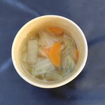 なかこう青果店 - セットのスープ