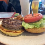 オレンジバーガー - 厚さを見て！本当に満足させてくれる＾＾