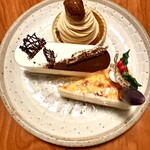 パティスリー クロレ - 和栗モンブラン　アールグレイ　チーズケーキ