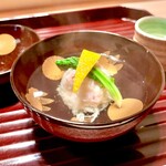 多仁本 - 蟹真薯のお椀　沁みますなぁ