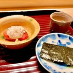 多仁本 - 海苔を巻いて齧り付き！