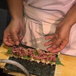 上物天然海鮮カツオ - 