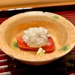 多仁本 - 鮪の山かけ　ここの鮪は最高に旨いのです！