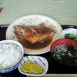 丸魚食堂 - 煮魚定食（金目）