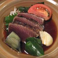 土佐料理 祢保希 銀座店 - 鰹たたき