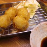 酔虎伝 岡山駅前店 - 帆立串カツ
