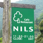 cafe restaurant NILS - 看板