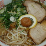 家康 - ラーメン（梅干、レモン入）５００円 