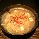 酒徒庵 - 牡蠣の味噌煮込み