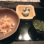 龍吟 - 桜茶の香る炊き込みご飯 駿河湾の桜海老と共に