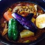 ママズ・キッチン - チキン野菜スープカレー辛さはプラス4！