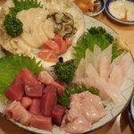 居酒屋味しま -  刺身盛その①