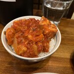 奈つやの中華そば - 奈つこのご飯（うまトマチキンご飯）