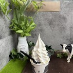 ピカタの森アイス工房 - 牛乳ソフト