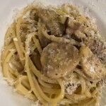 Grolla - フレッシュポルチーニのリングイネ