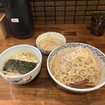 奈つやの中華そば - 奈つやのもちもち雲呑つけそば 1,200円