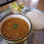 マチャプチャレ -  ランチ・チキンカレー＆ライス♪