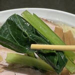 麦処 八と丁 - ほうれん草