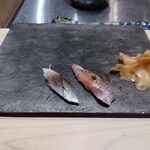 銀座のみこ寿司 - しめ鯖、ぶり