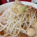 ラーメン二郎 - ヤサイ（そのまま）