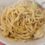 ラーメン二郎 - 麺