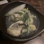 魚酔 - 鶏と牡蠣の塩鍋