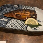 魚酔 - サバ明太子焼き