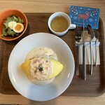 海辺のテーブルエッグ - 