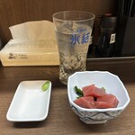 立呑みよもだ - まぐろブツ