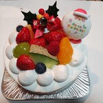 フランス菓子 アン・ファミーユ - 白生クリーム15㎝