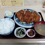 みんなの食堂お父ちゃん - 超チキンカツ定食　1,500円