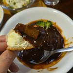 キッチン ブルー グローブ - パンにはシチューを添えて