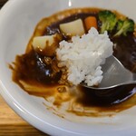 キッチン ブルー グローブ - いいや、シチューへ