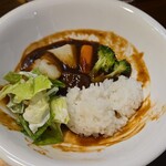 キッチン ブルー グローブ - ここでワンプレート